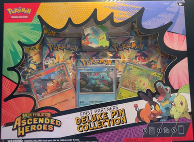 Pokémon TCG Mega Evolution Ascended Heroes Deluxe Pin Collection