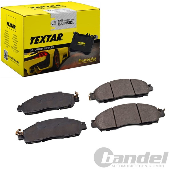 Textar BremsbelÄGe Vorderachse Passend FüR Nissan Navara Renault Alaskan-image
