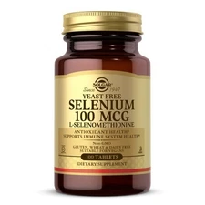 Solgar Selenium 100 mcg Yeast-Free 100 Tablet