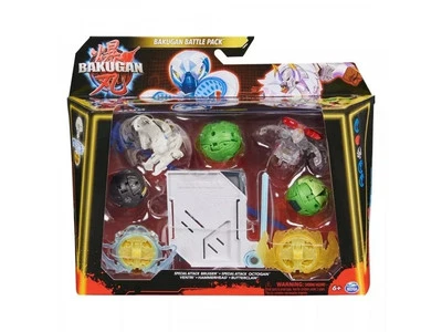 Spin Master Bakugan Special Attack Ventri White Base Battle Pack