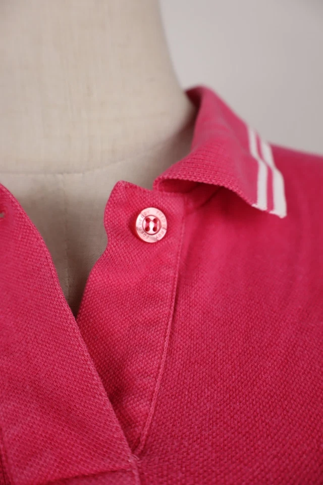 Fred Perry Polo 衫女式棉质 S 码休闲复古棉标志 — 第 4/4 张图片