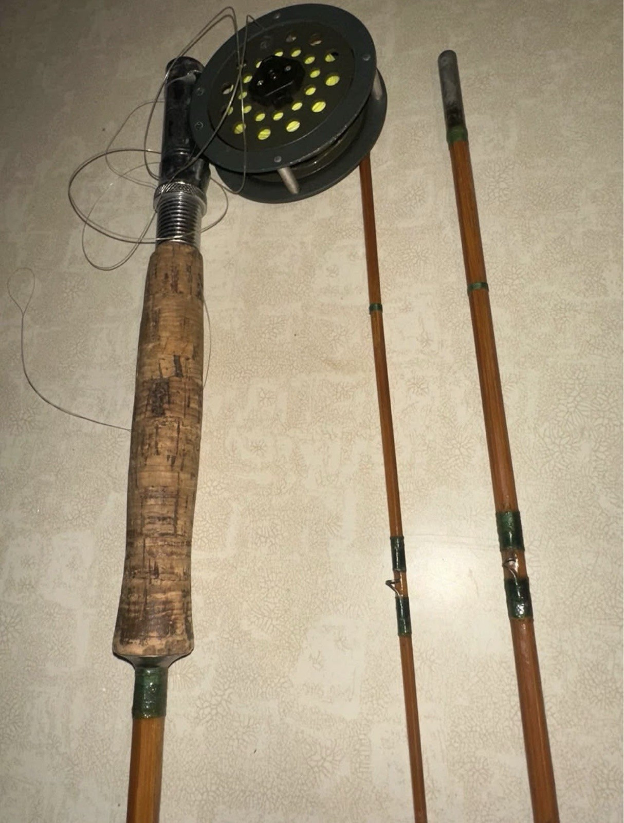 Vintage Handmade Bamboo Fly Rod