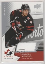 2020-21 Upper Deck Team Canada Juniors Men's U-20 Jerseys Joe Veleno Joseph 0cm7