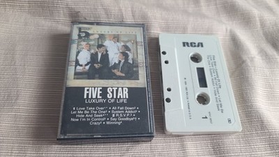 FIVE STAR - Luxury of Life cassette tape - tested & working