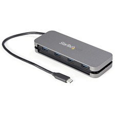 StarTech 4 Port USB C Hub - 4x USB-A - 5Gbps USB 3.0 Type-C Hub USB 3.2/3.1 Gen