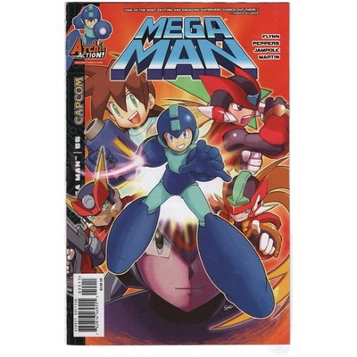 MEGA MAN #55 LAST FINAL ISSUE COVER A 1ST PRINT ARCHIE COMICS 2016 CAPCOM