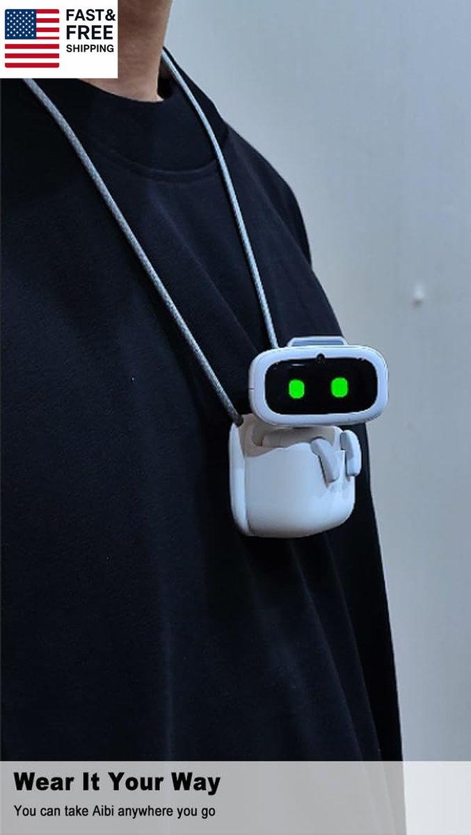 Aibi Pocket Pet - Wearable Robot | Chatgpt Powered AI Companion