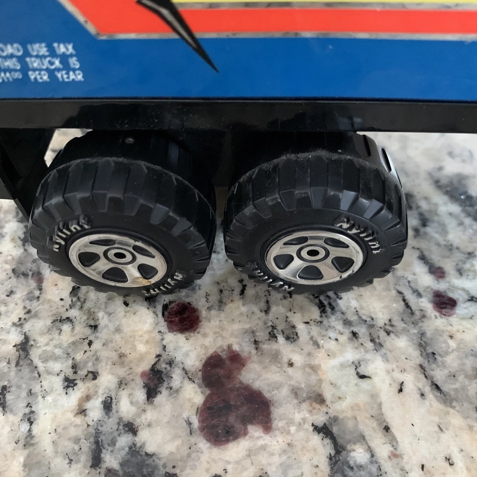 Remolque tractor Nylint Blue Dart de colección remolque semirremolque como nuevo Foto 4 de 4