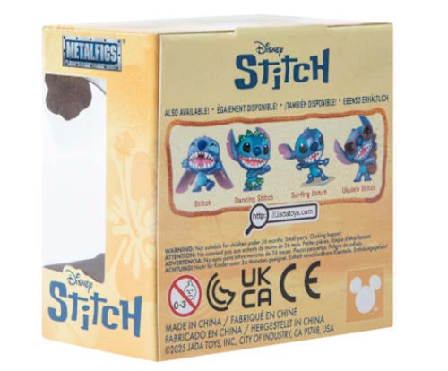 Disney UKULELE STITCH Die-Cast MetalFig 2.25" Metal Mini Figura Diecast Figura NUEVO Foto 4 de 4