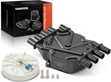A-Premium Ignition Distributor Cap Compatible with Chevy, GMC, Cadillac Isuzu