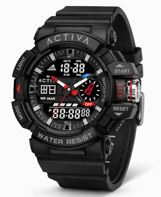 Activa Vord X Invicta Digital Men's Watch - 49mm, Black (ACW8043-001)