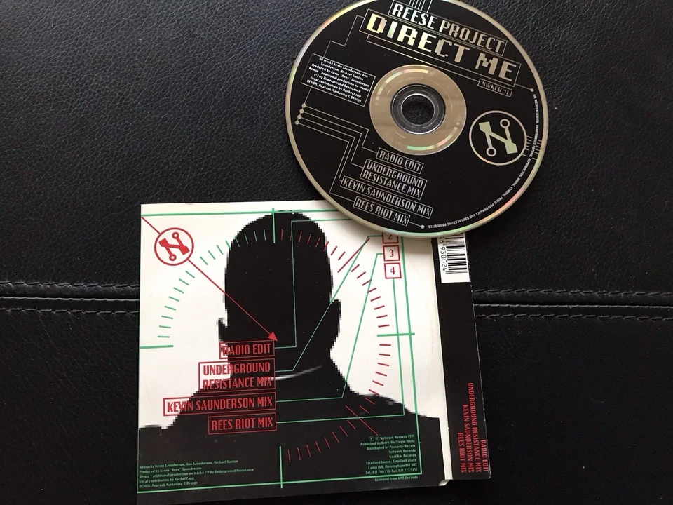 REESE PROJECT - Direct Me , MAXI CD 1991 , ELECTRONIC HOUSE , Techno - Bild 2 von 2