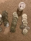 Kennedy Half-Dollars -2 rolls of 40% silver20 eachCoin Rolls(BU)65-69 40 total