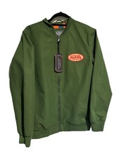 Von Dutch Men s Olive Zip Jacket Mechanical S...