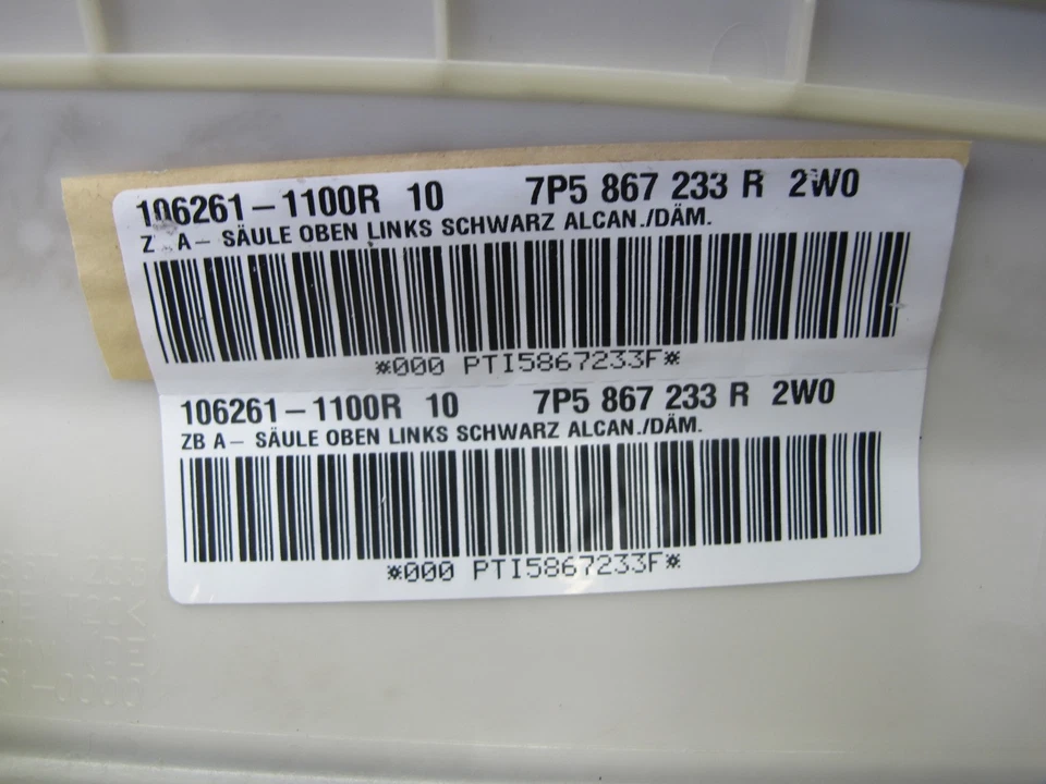 11-18 PORSCHE CAYENNE 958 DELANTERO DERECHO E IZQUIERDO UN PILAR JUEGO DE PANEL CUBIERTA Foto 2 de 4