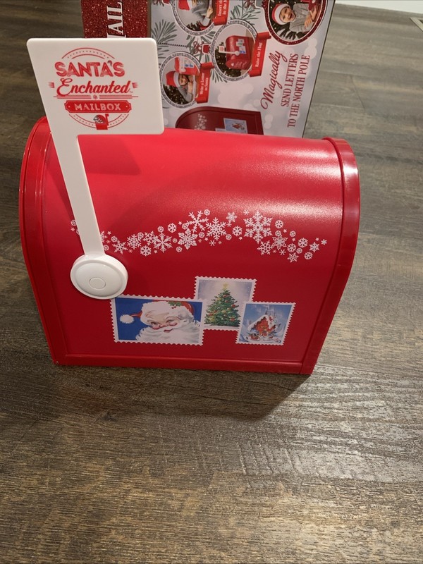 Santa’s Enchanted Mailbox: Magically Send Letters To North Pole Mr. Christmas VG
