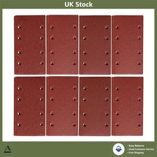 High-Performance Square Sanding Pads – 48 Pack, Grits 40-400, Aluminium Oxide