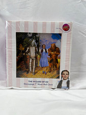 Vandor Wizard of Oz 7in Wood Wall Clock Analog Round Multicolor Dorothy