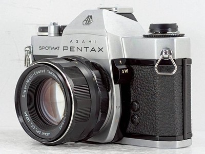[Exc+4] Pentax Spotmatic SP II SLR Film Camera + SMC TAKUMAR 55mm f/1.8 Lens JPN