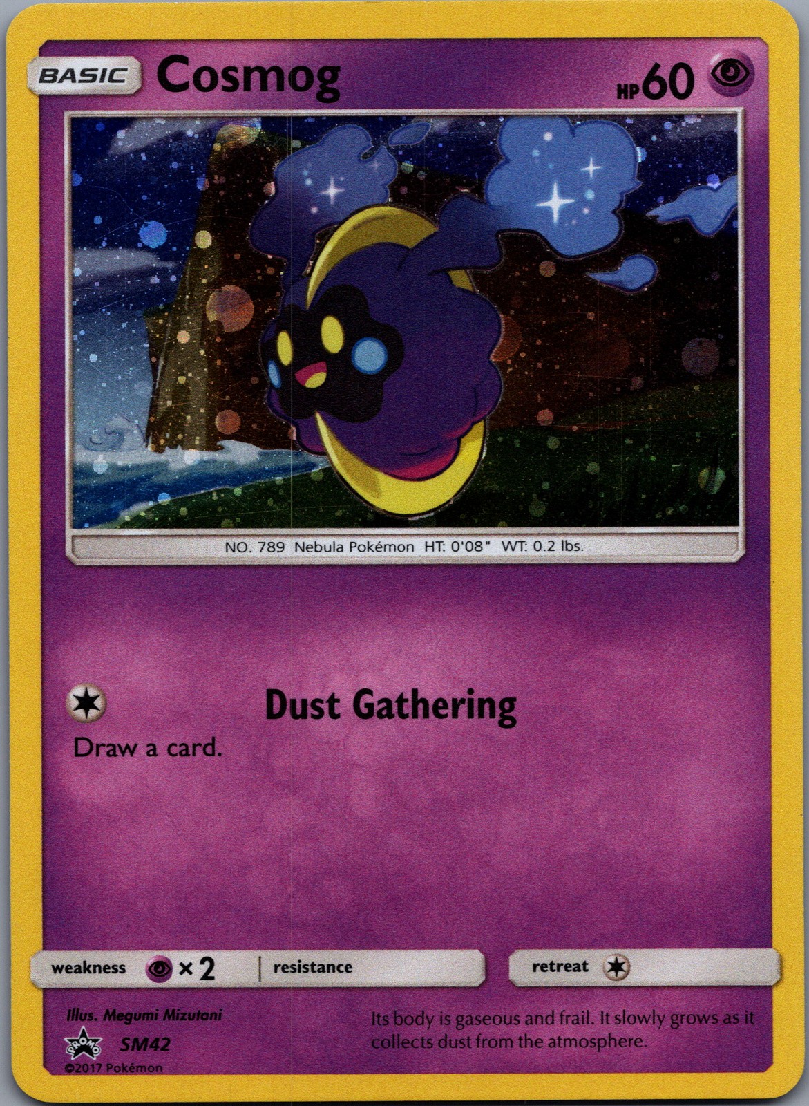 Cosmog SM42/-- SM Black Star Promos Promo NM