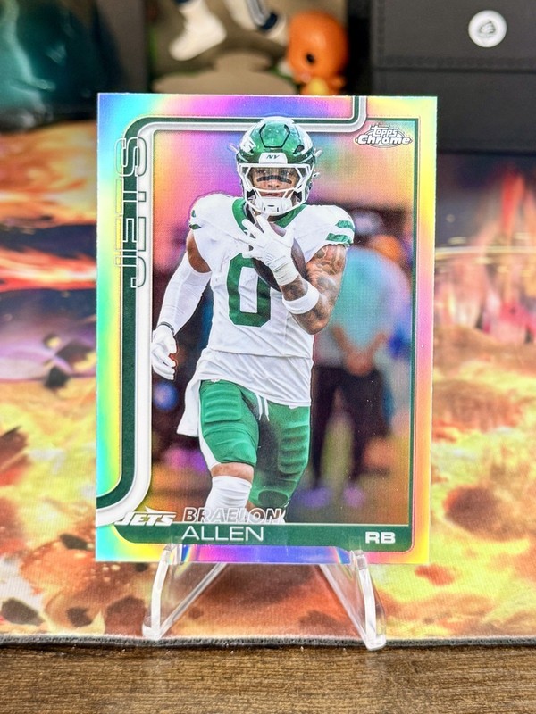 Braelon Allen 2025 Topps Chrome #240 Refractor