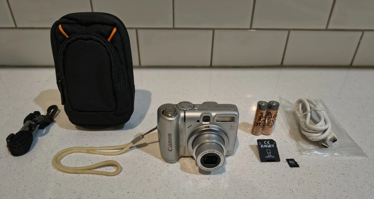 Canon PowerShot Canon Powershot A580 Digital Cameras for sale | eBay