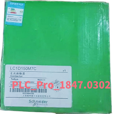1PCS New Original Schneider LC1D150 AC220V LC1D150M7C Contactor  Fast delivery