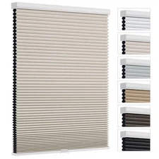 Cellular Shades Cordless Blackout, Thermal Insulated 1.5 Inch Honeycomb Room ...