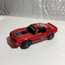 TYCO Red Black Pontiac Firebird TransAm Ho Slot Car