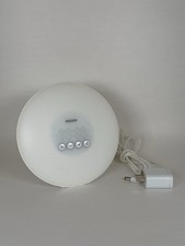Philips HF3500 Wake Up Light Sunrise Simulation Alarm Clock White Tested Works