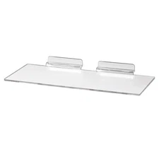 Dazzling Displays 3-Pack of 4" x 10" Slatwall Shelves