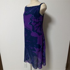 [RARE ITEM] CHANEL Sleeveless Logo Dress Women Size 38