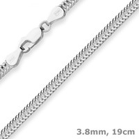 3,8Mm Armband Fantasiekette Silberarmband Armschmuck Aus 925 Silber 19Cm
