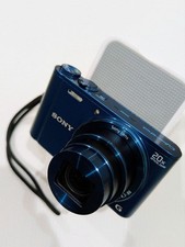 Sony Cyber-shot Dsc-wx300 Compact Digital Camera Body Battery Tested Working