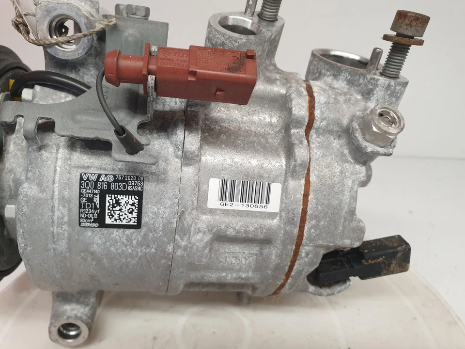 AUDI A1 AIR CON COMPRESSOR A/C PUMP 2020 1.5L PETROL DPCA EU6 RDE2 - Image 4 of 4