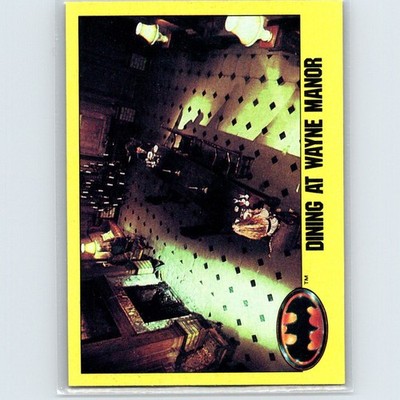 1989 Topps Batman Dining at Wayne Manor #251