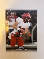 Cooper Kupp - 2017 Leaf Draft Football Rookie Card #13. rookie card picture