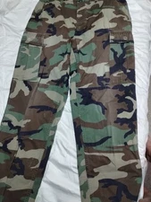  Hot Weather Woodland Camouflage Combat Pants  30-34 Waist