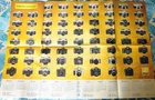 2x Nikon Camera Posters W/Calendars 2004 &2005, Nikon I RF Camera to F6 SLR Cam.