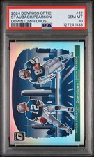 2024 Panini Donruss Optic - Downtown Duos Staubach Pearson #12 Gem Mint 10 !!