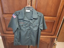 Boy Scouts,Venture shirt, women's blouse, XL, See pics.