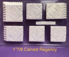 CHESS SET  TILE MOULDS REGENCY  * TO MAKE YOUR OWN CHESS BOARD.