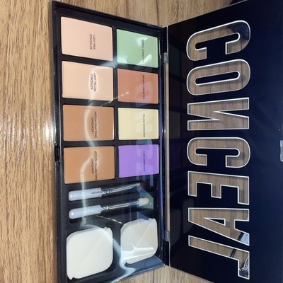 Profusion Cosmetics 8-Shade Concealer Palette For Skin Perfection NIP