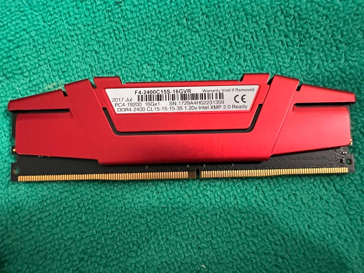 G. SKILL PC4-19200 (DDR4-2400) Bus Speed DIMM Computer Memory (RAM