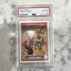 Topps 2006-07 LeBron James #123 Cleveland Cavaliers PSA 10 Basketball Card