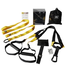 Suspension straps, Bodyweight training straps, Indoor/Outdoor training；P3 PRO