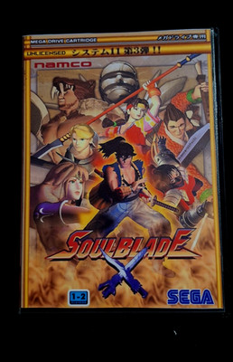 Sega Mega Drive SOUL BLADE , Japanese cart