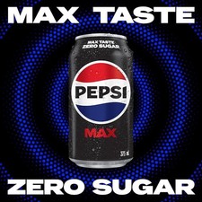 Pepsi Max Zero Sugar Cola Soft Drink 30 375ml — image 3