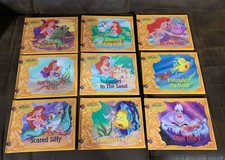 Lot of 9 Disney The Little Mermaid's Treasure Chest Books children hardcover