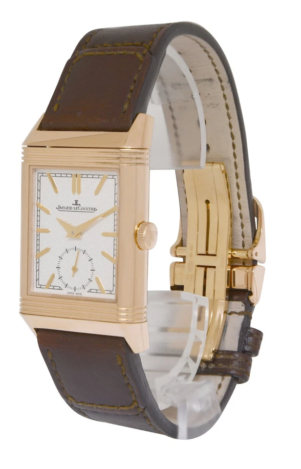 Jaeger LeCoultre Reverso Tribute Duoface 18k Rose Gold Manual Watch Q3902420 - Image 3 of 4